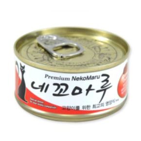 네꼬마루 고양이캔 참치+치킨 80g 24개입 1Box (WD26F5D)