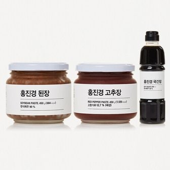 홍진경 된장 450g+고추장 450g+국간장 500ml