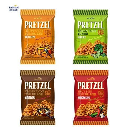 삼진 미니프레첼 작은봉지 소용량 70g(1)
