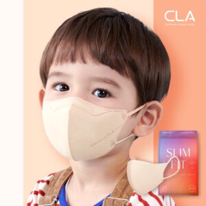 CLA 클라 슬림핏 라이트 KF94 MB필터 새부리형 컬러 마스크 100매 소형 키즈 초소형 초초소형