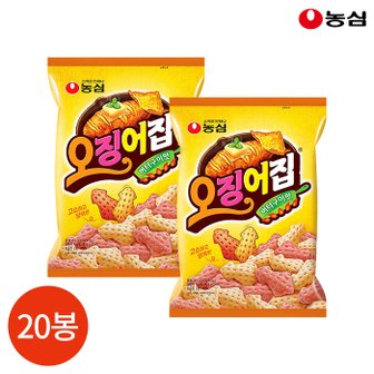  농심 오징어집 버터구이맛 78g x 20봉