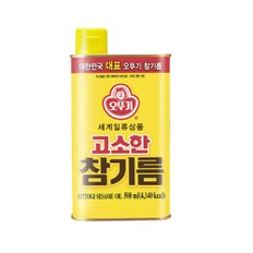 고소한 참기름 (캔) 500ml 2개