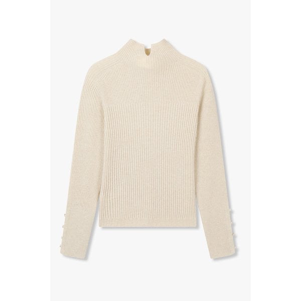 [부산점] 보브)) 버튼 디테일 하이넥 풀오버 (7125450505)