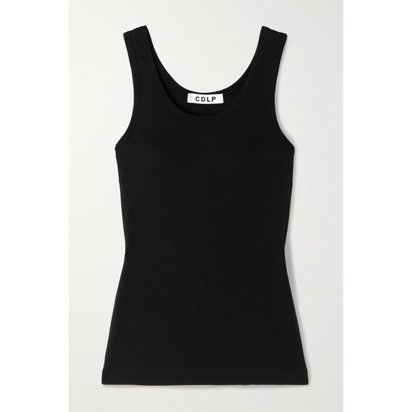 시디엘피 넷 서스테인 골지 텐셀 리오셀 혼방 탱크 블랙 1647597280487660