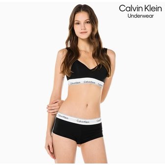 Calvin Klein Underwear 모던 코튼 스쿱백 브라렛 쇼티 SET (QF5490,F3788 - 001)