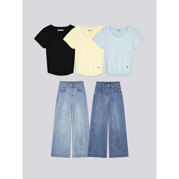 MET daily knit jeans set