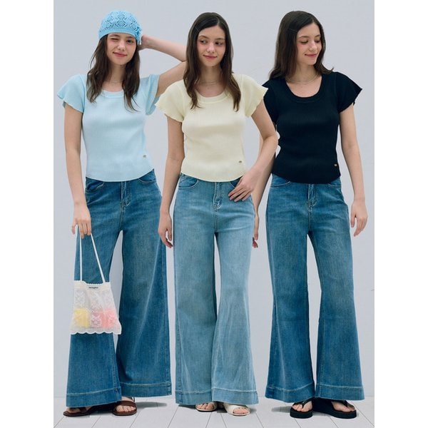 MET daily knit jeans set