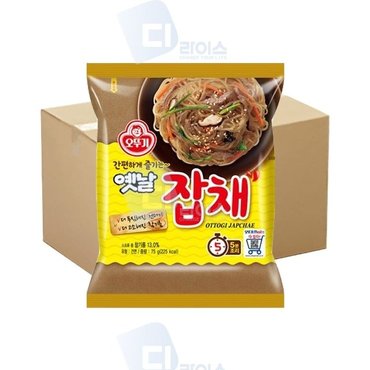  오뚜기 옛날잡채 75g 20봉 잡채라면 당면