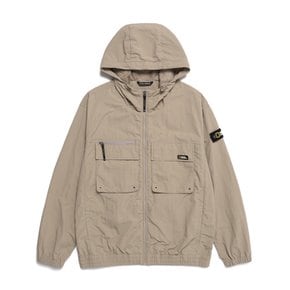 N233MJP901 듀공 후드 바람막이 점퍼 OAK BEIGE