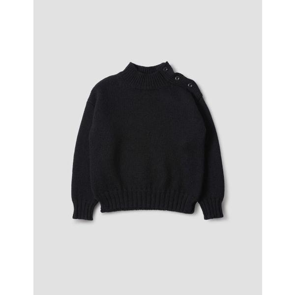 확대된 대표 마가렛호웰 터틀넥 WHKN0139A24IHSBLK BLACK DOM