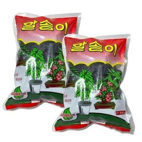 500g2개 알송이 식물영양제 퇴비 유박 비료 웃거름