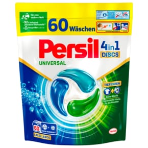 퍼실 Persil 유니버셜 강력 캡슐 세탁 세제 4in1 디스크 60WL 1.02kg