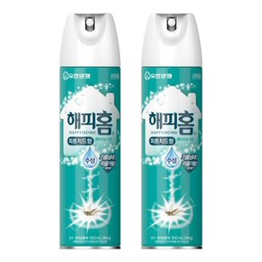 해피홈 에어로솔 수성 피톤치드향 500ml X 2개