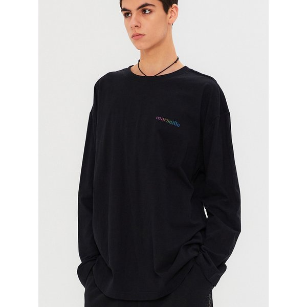 AURORA REFLECTIVE LS T-SHIRT BLACK