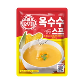 오뚜기 옥수수스프 1kg x 5개 분말