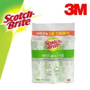 3M393 강력 테이프클리너 대형 리필3매 팩 (W9747B3)