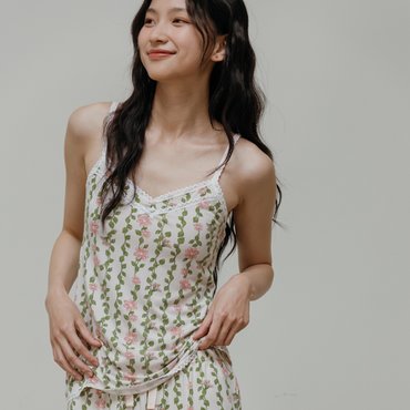 프렌치엘 피치 블로썸 모달 캐미탑 (FWET831C) Pink