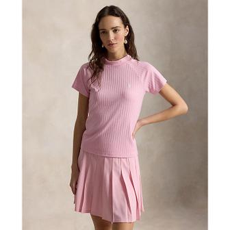 폴로 랄프 로렌 폴로 골프 여성 리브 스트레치 블렌드 모크넥(WMXGKNINC020336650)