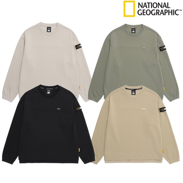 [시흥점] N251USW090 남여공용 하이브리드 세미오버핏 맨투맨