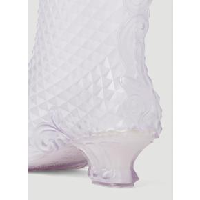 [해외배송] 23 S/S Y 프로젝트 X MELISSA 코트 부츠 YPMEBOOT1-S24 P01 CLEAR/WHITE B0110814825