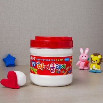 아모스 탱탱 아이클레이 400g 흰색