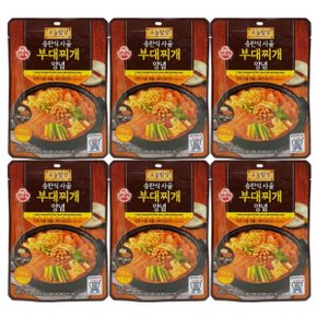 오뚜기 오늘밥상 송탄식 사골 부대찌개 양념 110g 6개