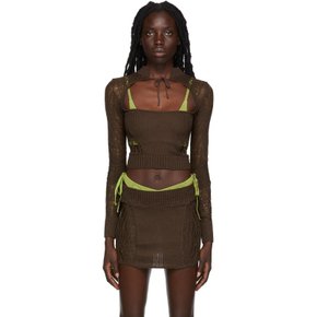SSENSE 익스클루시브 브라운 터틀넥 스웨터 MCTT 2 Brown