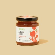 설탕대신 스테비아 사과잼 220g