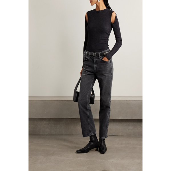 발렌 미드라이즈 스트레이트 진 블랙 46376663163022135