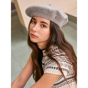 ADORABLE WOOL GRAY BERET