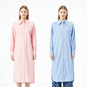 [공식][타미진스] 포플린 롱 셔츠 드레스 2종 택1 (T32D0WOP16TWT2)