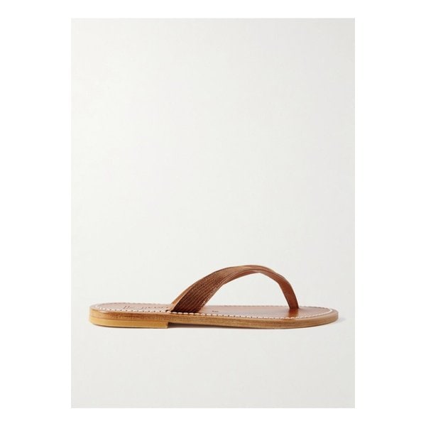 토리노 리자드 이펙트 가죽 샌들 초콜릿 46376663162859886