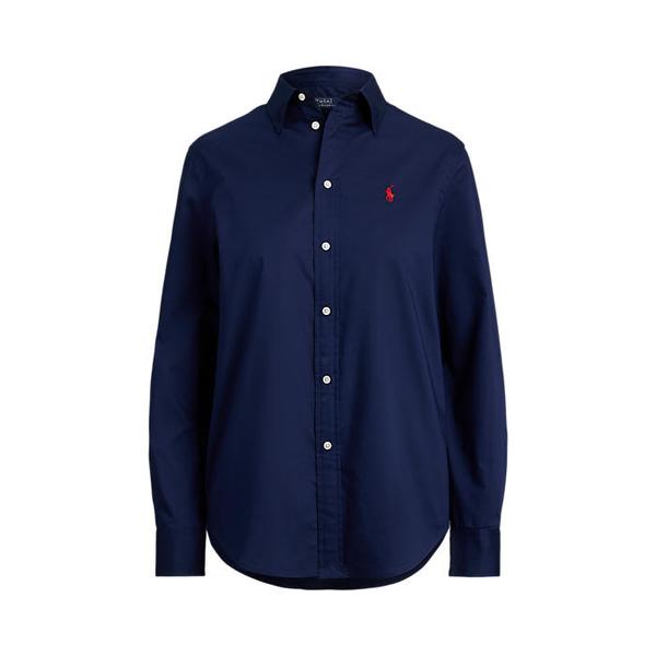 여성 클래식핏 코튼 트윌 셔츠(WMPOSHTNDO21055410)