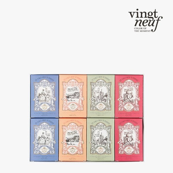 [뱅네프생토노레] 향수비누 대형 8개입 1세트 (쇼핑백 + 헤어퍼퓸 + 스크런치 1개 증정)