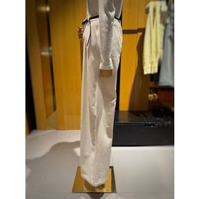 [시흥점] 여성 벨트 포인트 턱 와이드팬츠 (ER4BX010)