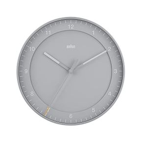 독일 브라운 벽시계 Braun Classic Large 아날로그 Wall Clock with Silent Movement No Ticking