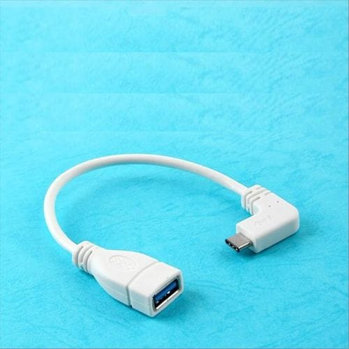 USB Type C 젠더 A to C타입 측면 3.1 3.0 20cm