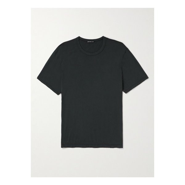 엘리베이티드 로터스 가먼트다이 코튼 저지 티셔츠 1647597319007904