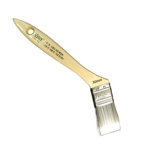 오로라 꺾인 탄성 새김붓 30mm 작은붓 페인트붓