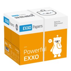 [생필품페어 특가]엑소 큐트베어 A4 복사용지(A4용지) 75g 2500매 1BOX