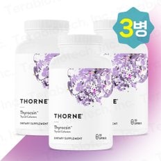 쏜리서치 티록신 Thorne Thyrocsin 120캡슐 3병