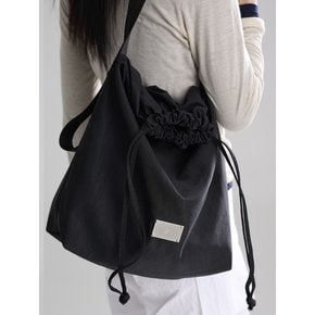 SHELL CITY CROSS BAG [BLACK]