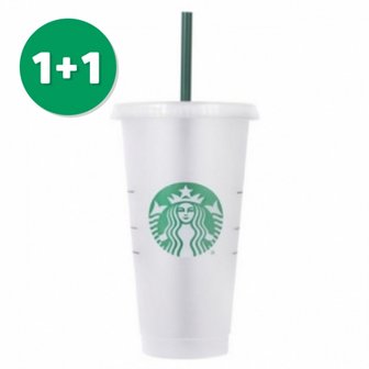  Starbucks[국내즉시출고]  스타벅스  리유저블  벤티사이즈  콜드컵  710mL  1+1