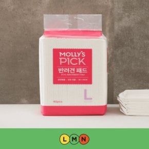 몰리스픽 가성비 반려견 패드 L 45매