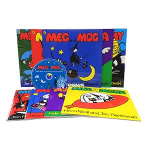 (영어원서) Meg And Mog 9 Book CD Set (Paperback+CD, 영국판)