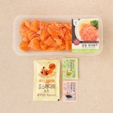 [냉장][노르웨이] 알뜰 연어회 (200g)