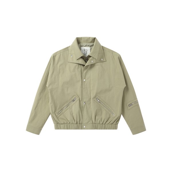 더블 가드 레이어 점퍼_세이지 그린