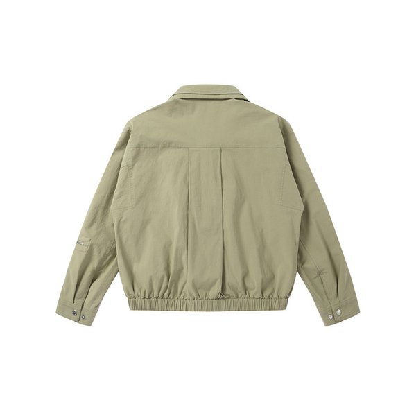 더블 가드 레이어 점퍼_세이지 그린