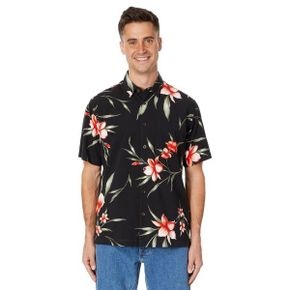 4188125 Quiksilver Waterman Night Bloomer Short Sleeve Woven