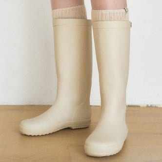 벤시몽 [24SS] BSM RAIN BOOTS LONG - SAND BEIGE